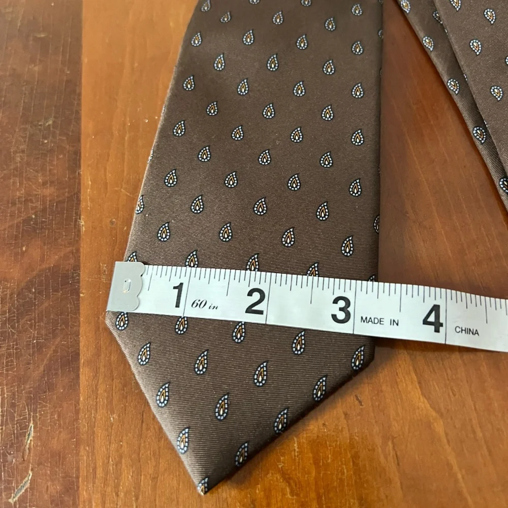 Bardelli Roma Men’s  Brown silk necktie